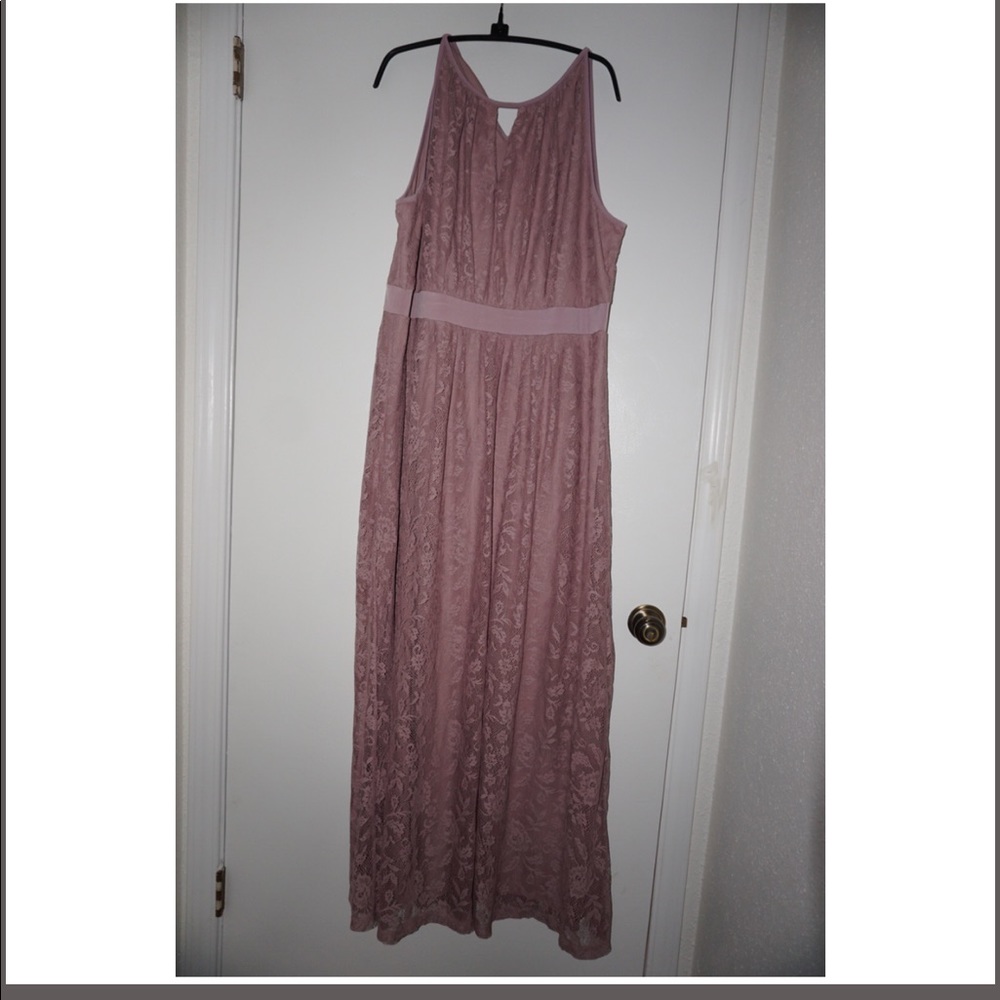 Blush Rose Lace Dress